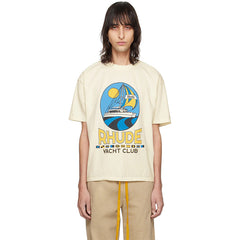 Yacht Club Logo-Print Cotton-Jersey T-Shirts