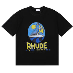Yacht Club Logo-Print Cotton-Jersey T-Shirts