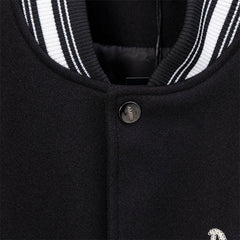 Letter Embroidery Bomber Jacket #DW3