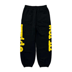 Foam Letter Pattern Pants #S554
