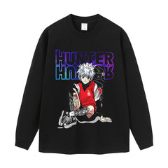 Streetwear-Style Print Long Sleeve Tee