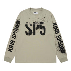 Pattern Print Longsleeve T-Shirt #CT8004
