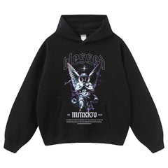 Streetwear-Style Print Hoodies