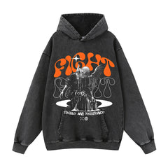 Streetwear-Style Print Hoodies