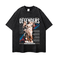 Streetwear-Style Print Tee
