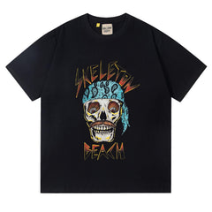Pirate Skull Print T-shirt #G565