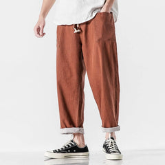 Pokku Pants Red Brown
