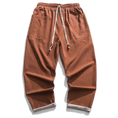 Pokku Pants Red Brown