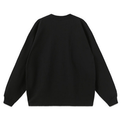 Streetwear-Style Print Long Sleeve Tee