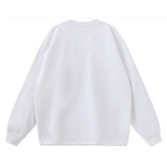 Streetwear-Style Print Long Sleeve Tee