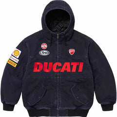 Ducati Hooded Work Jacket Black