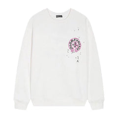 Letter Cross Pattern Sweatshirt #D23