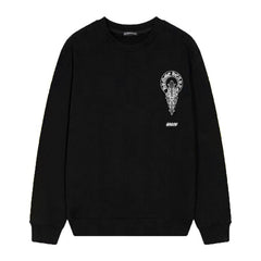 Letter Cross Pattern Sweatshirt #D47