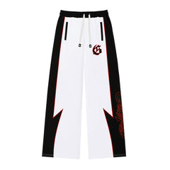 Letter Embroidered Sweatpant #8282