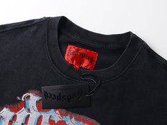 Skeletons Pattern Printed T-Shirts #1027