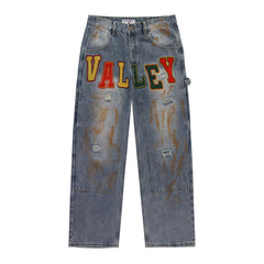 Letter Jeans #8265