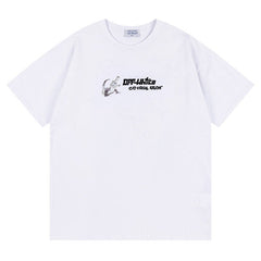 Crocodile Pattern Printed T-Shirt