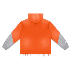 Embroidered Zipper Hoodie #R6097